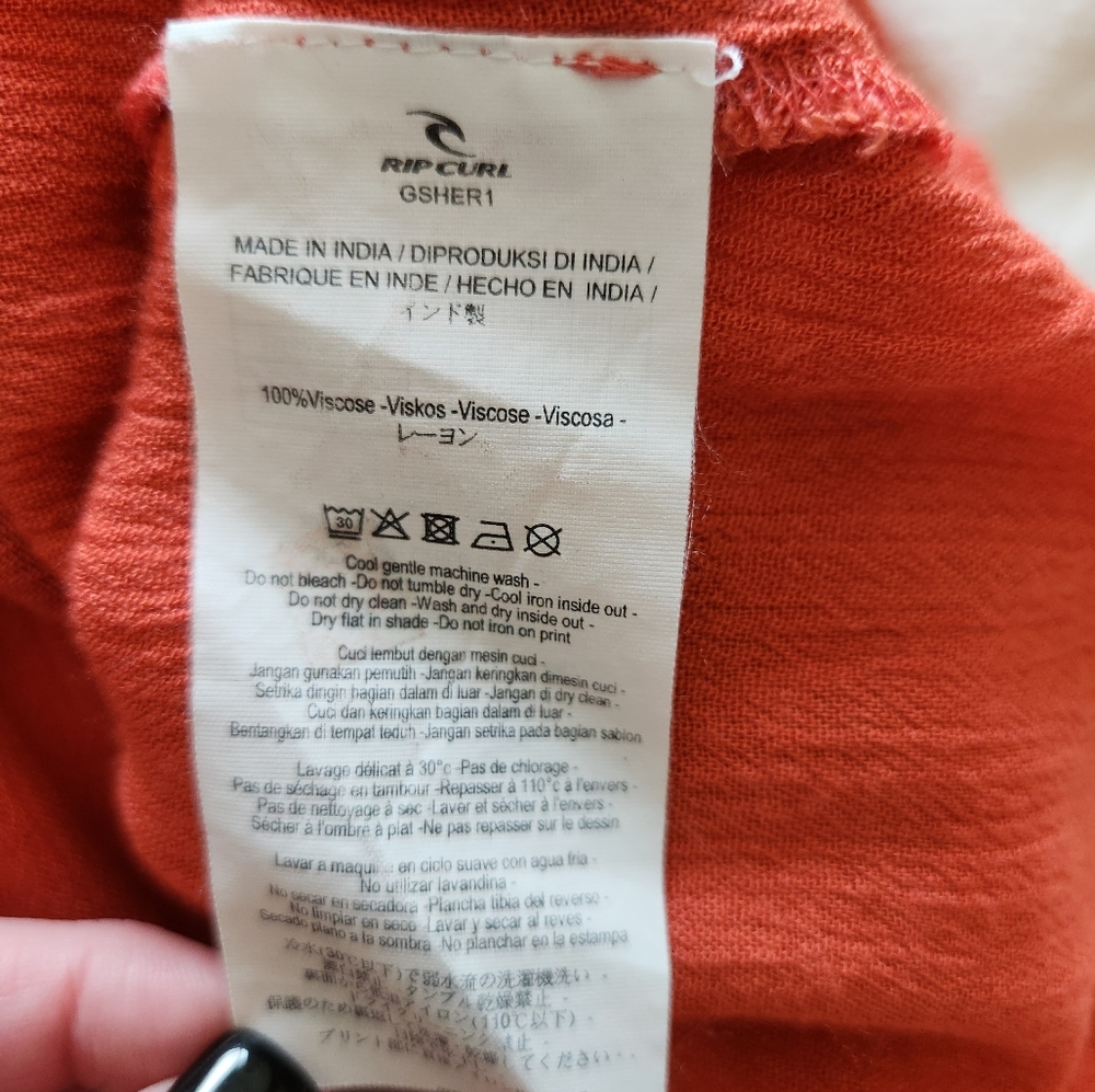 Ripcurl Coral Crochet Detail Tank - Small - Picture 6 of 7